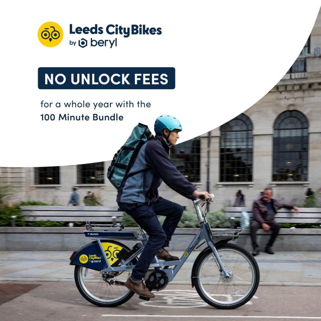 Leeds City Bikes minute bundle promo